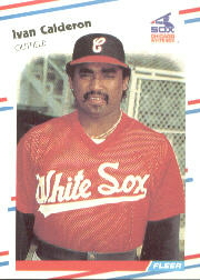 1988 Fleer Baseball Cards      394     Ivan Calderon
